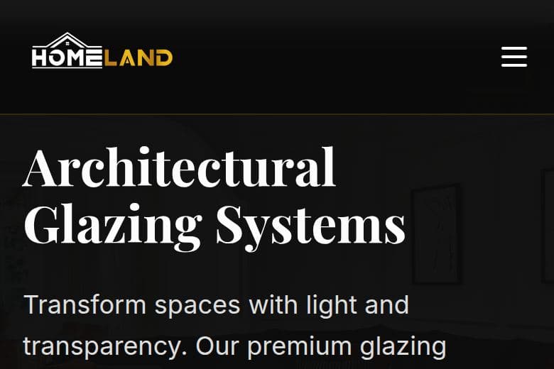 Homeland — Glazing