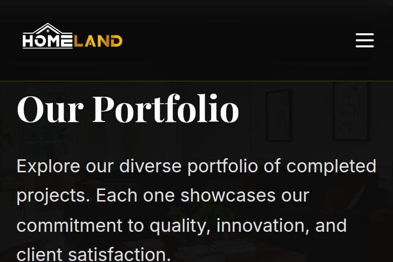 Homeland — Portfolio